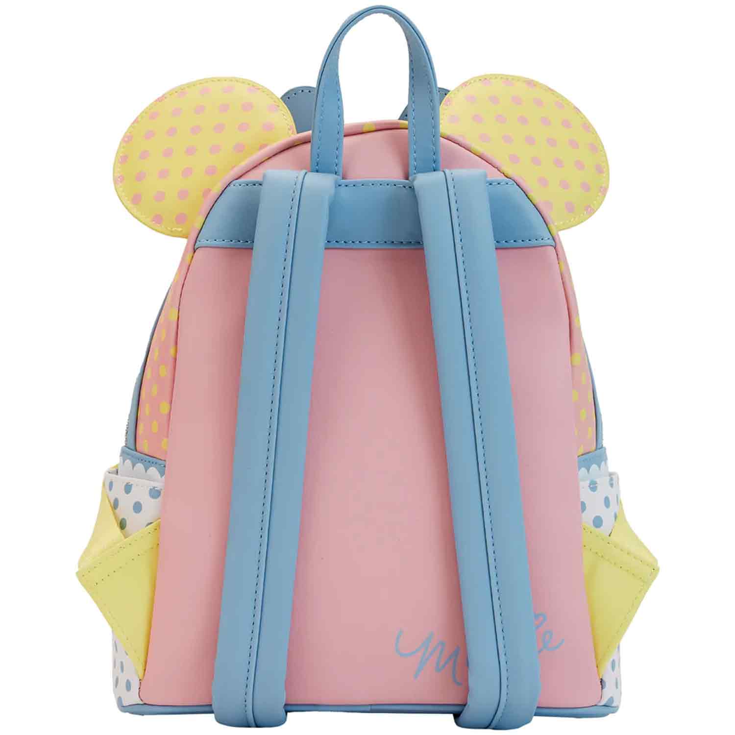 Loungefly x Disney Minnie Mouse Pastel Polka Dot Mini Backpack - GeekCore