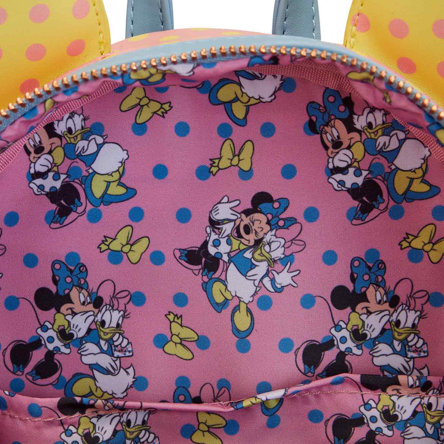 Loungefly x Disney Minnie Mouse Pastel Polka Dot Mini Backpack - GeekCore
