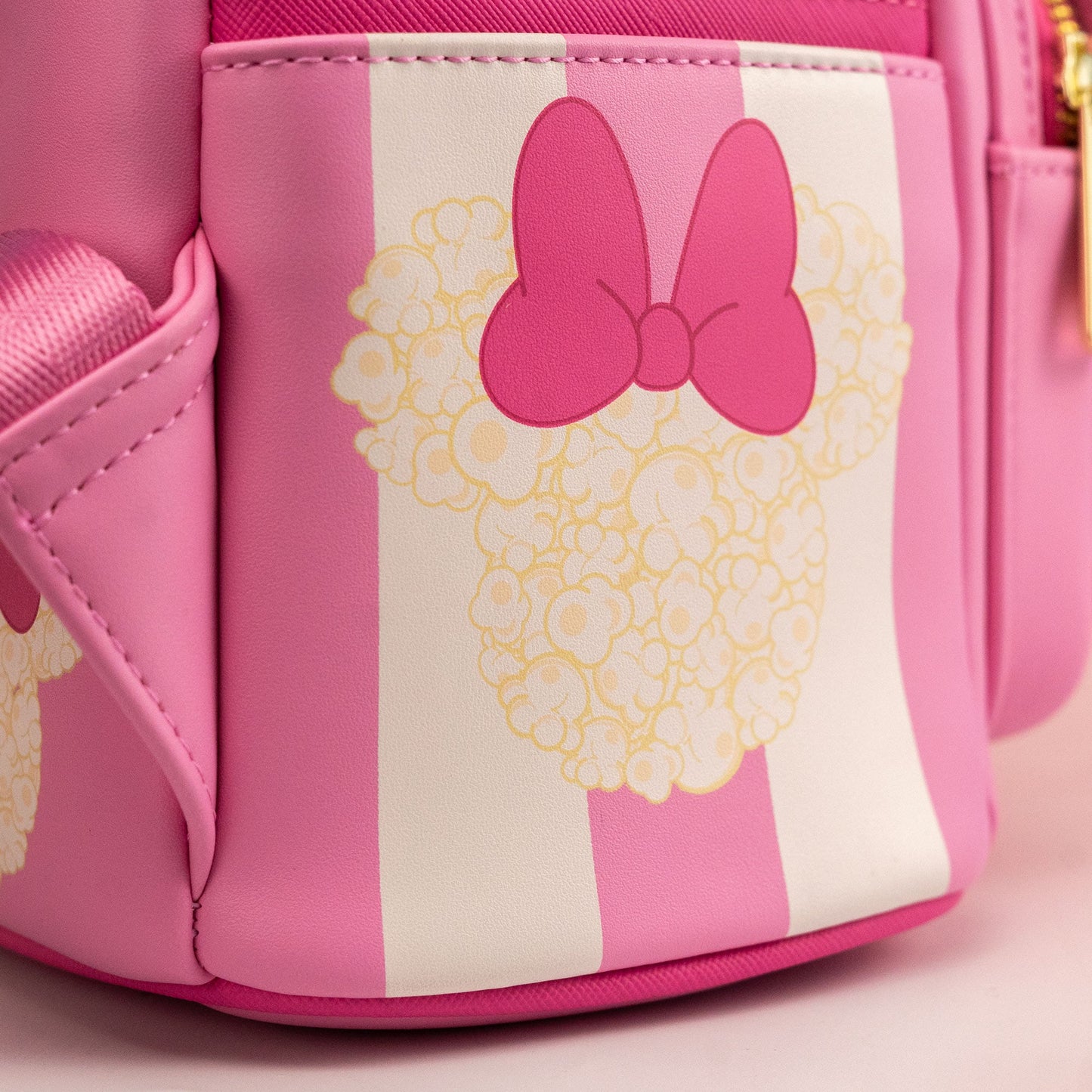 Loungefly x Disney Minnie Mouse Pink Popcorn Bucket Mini Backpack - GeekCore
