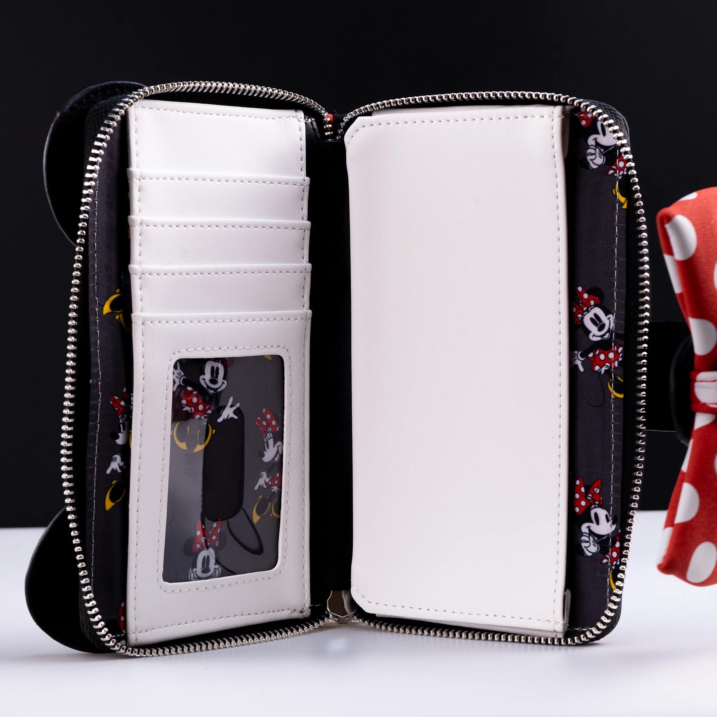 Loungefly x Disney Minnie Mouse Polka Dot Bow Wallet - GeekCore
