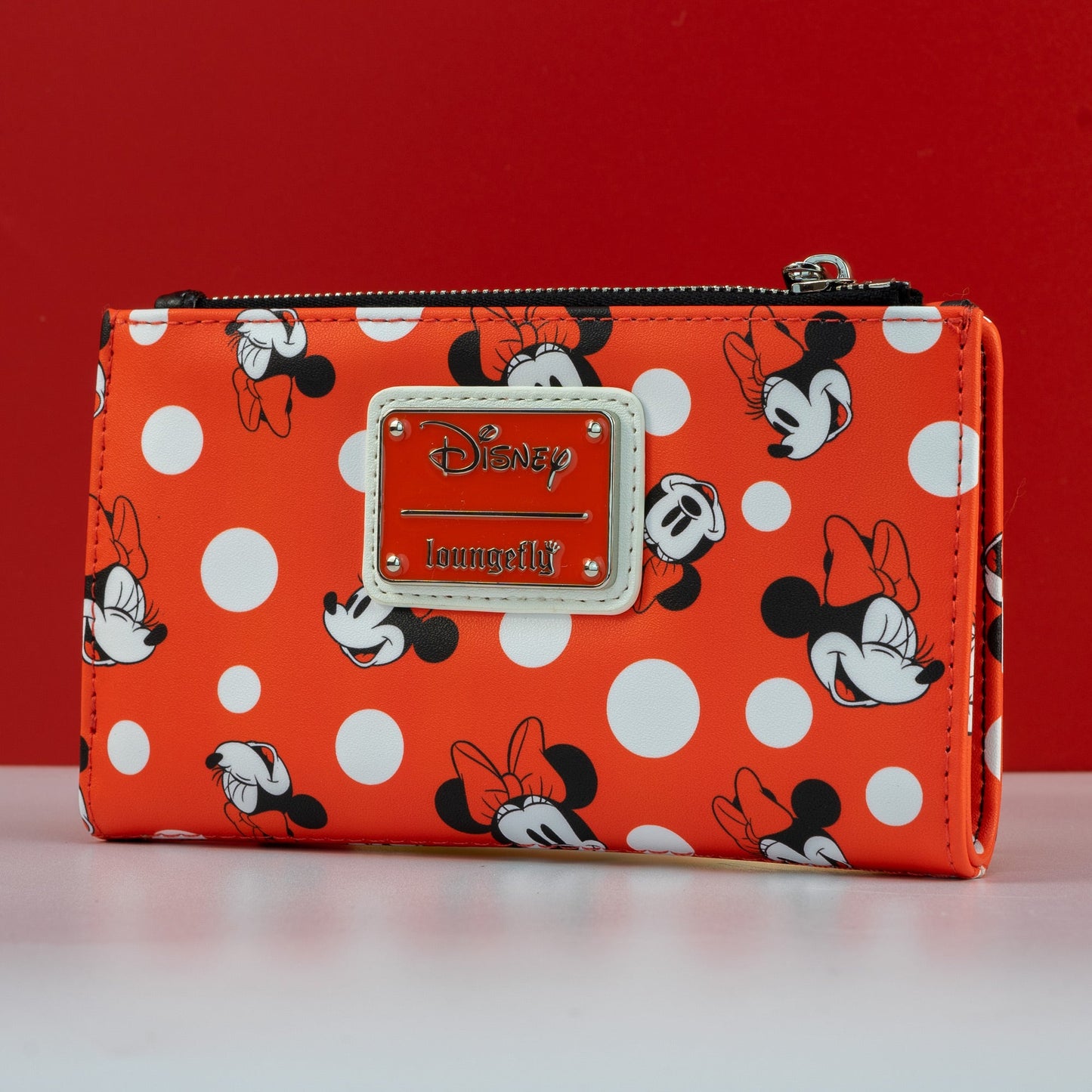 Loungefly x Disney Minnie Mouse Red Polka Dot AOP Purse - GeekCore