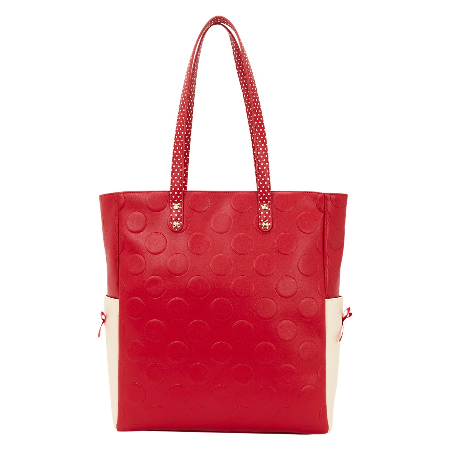 Loungefly x Disney Minnie Mouse Rock the Dots Tote Bag - GeekCore