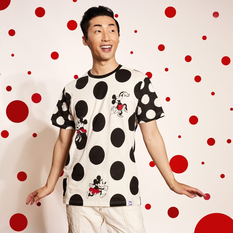 Loungefly x Disney Minnie Mouse Rocks The Dots Unisex T - Shirt - GeekCore