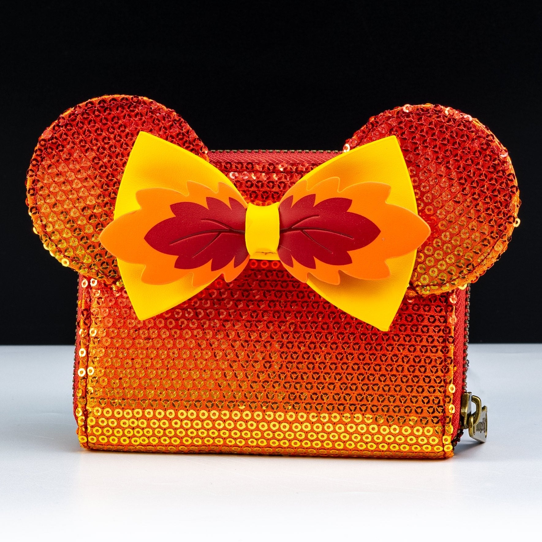 Loungefly x Disney Minnie Mouse Sequin Fall Ombre Wallet - GeekCore