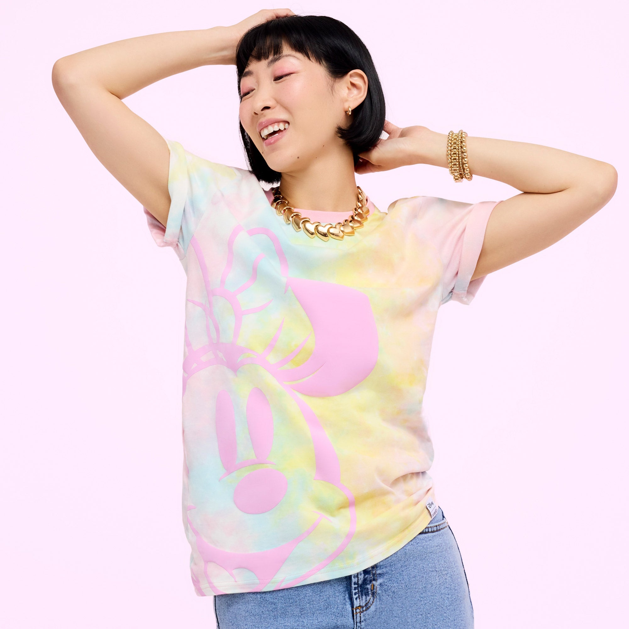 Loungefly x Disney Minnie Mouse Tie Dye Unisex Tee - GeekCore