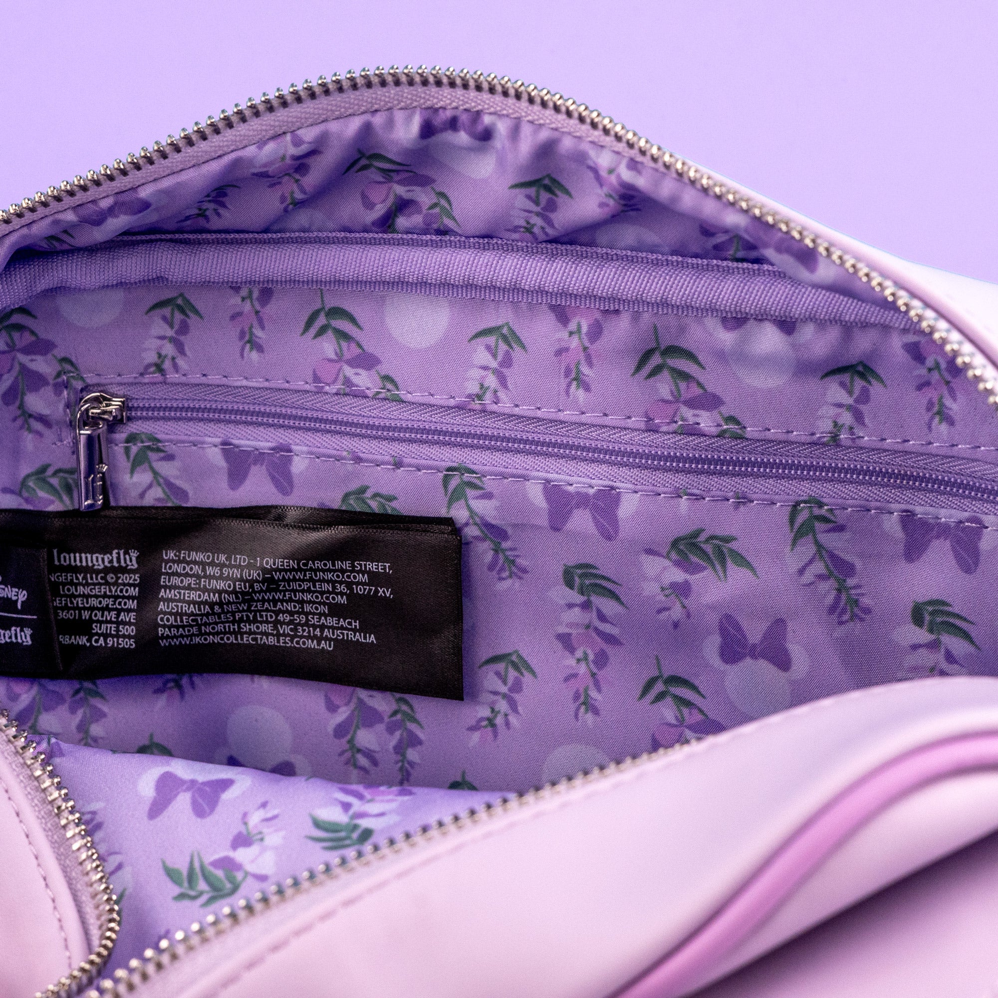 Loungefly x Disney Minnie Mouse Wisteria Floral Scented Crossbody - GeekCore