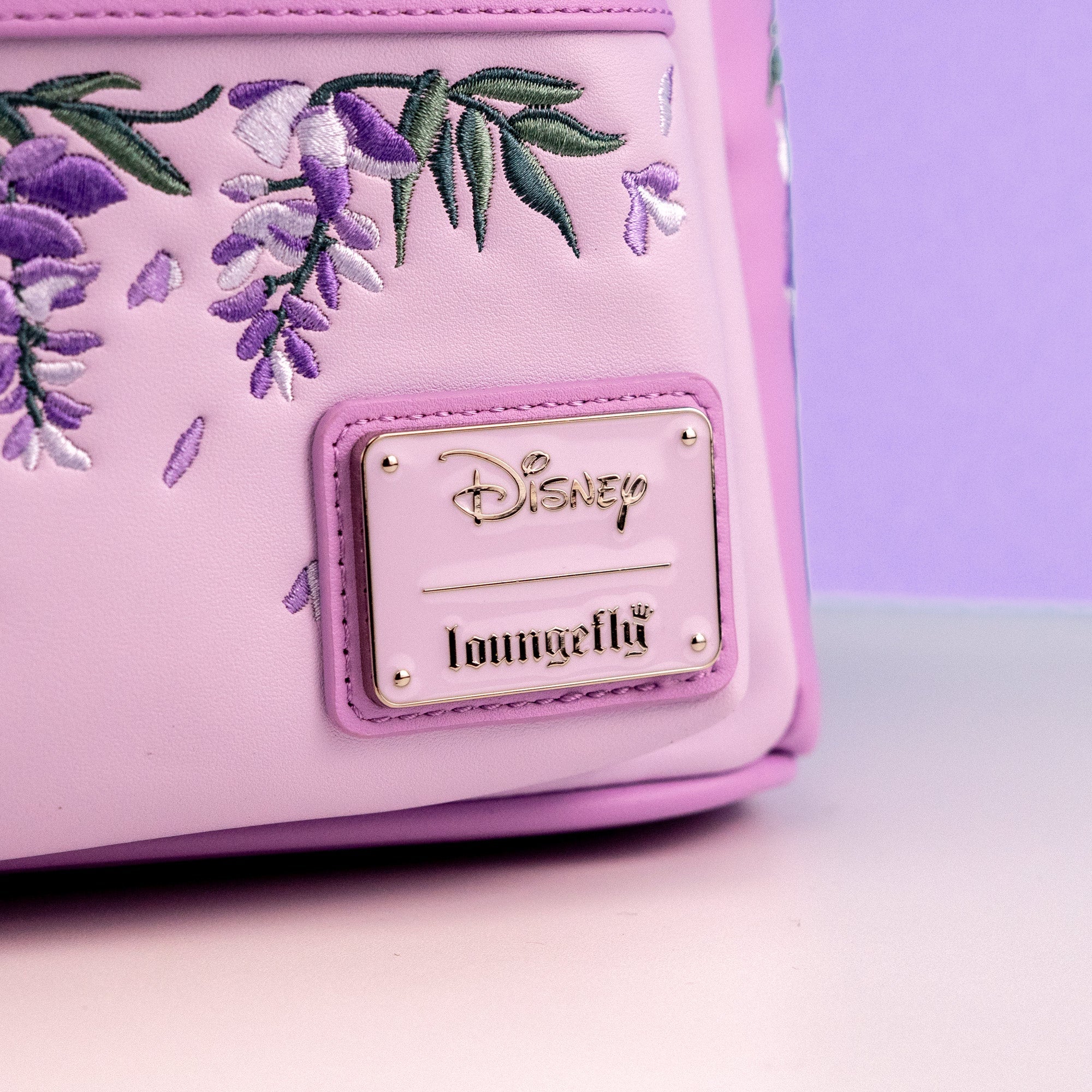 Loungefly x Disney Minnie Mouse Wisteria Floral Scented Mini Backpack - GeekCore