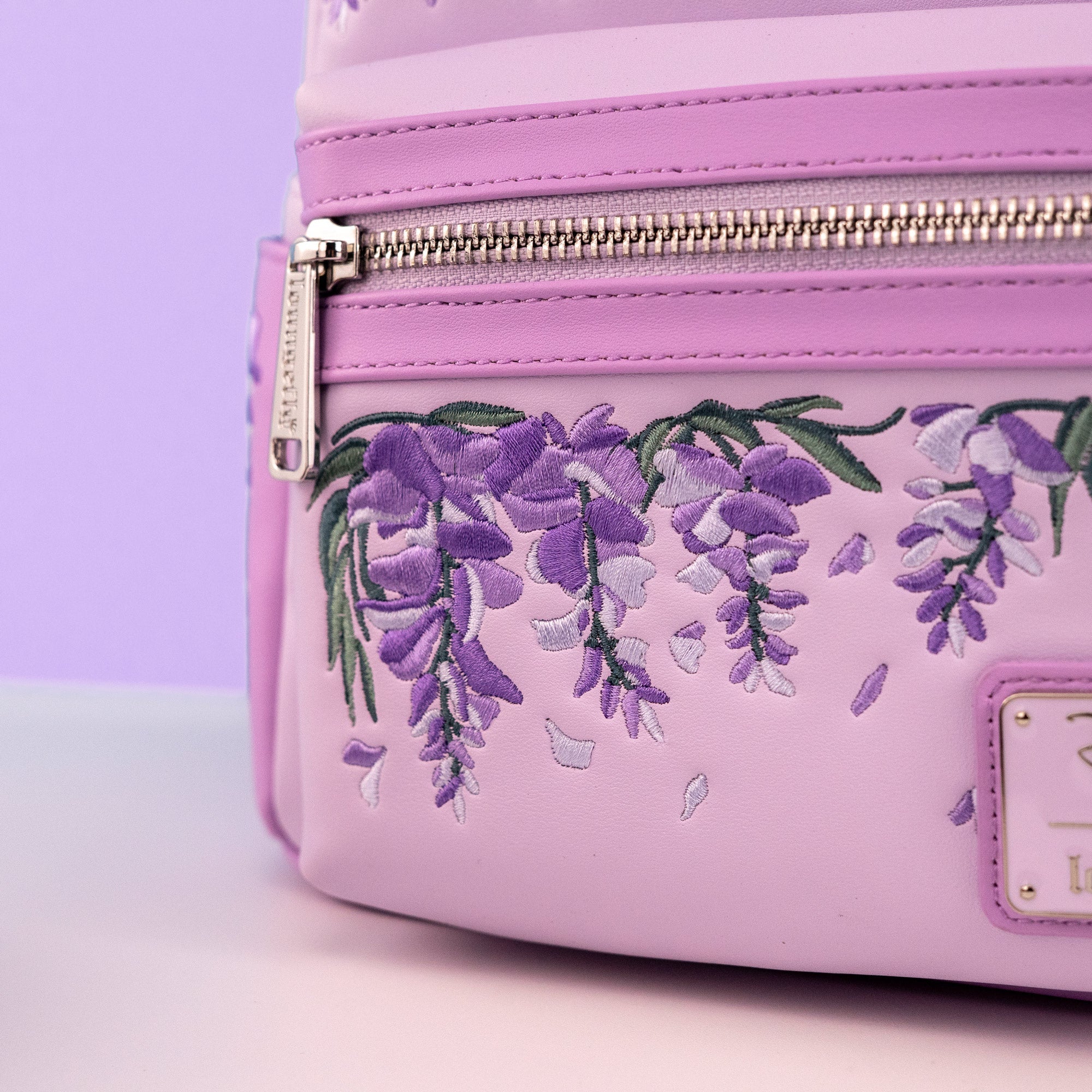 Loungefly x Disney Minnie Mouse Wisteria Floral Scented Mini Backpack - GeekCore