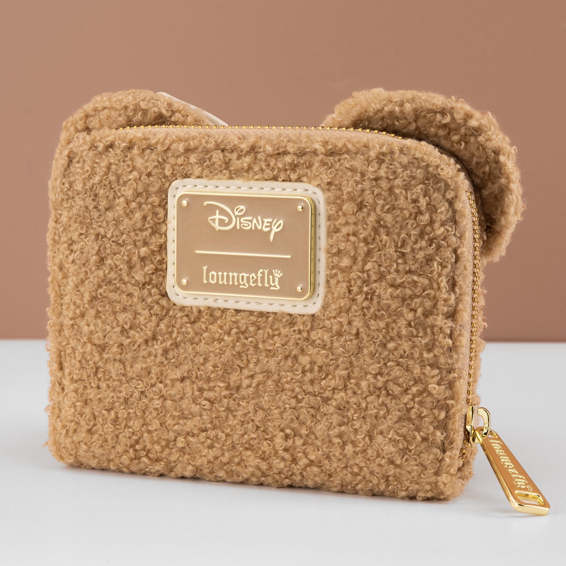 Loungefly x Disney Minnie Mouse Wool Sherpa Cosplay Wallet - GeekCore