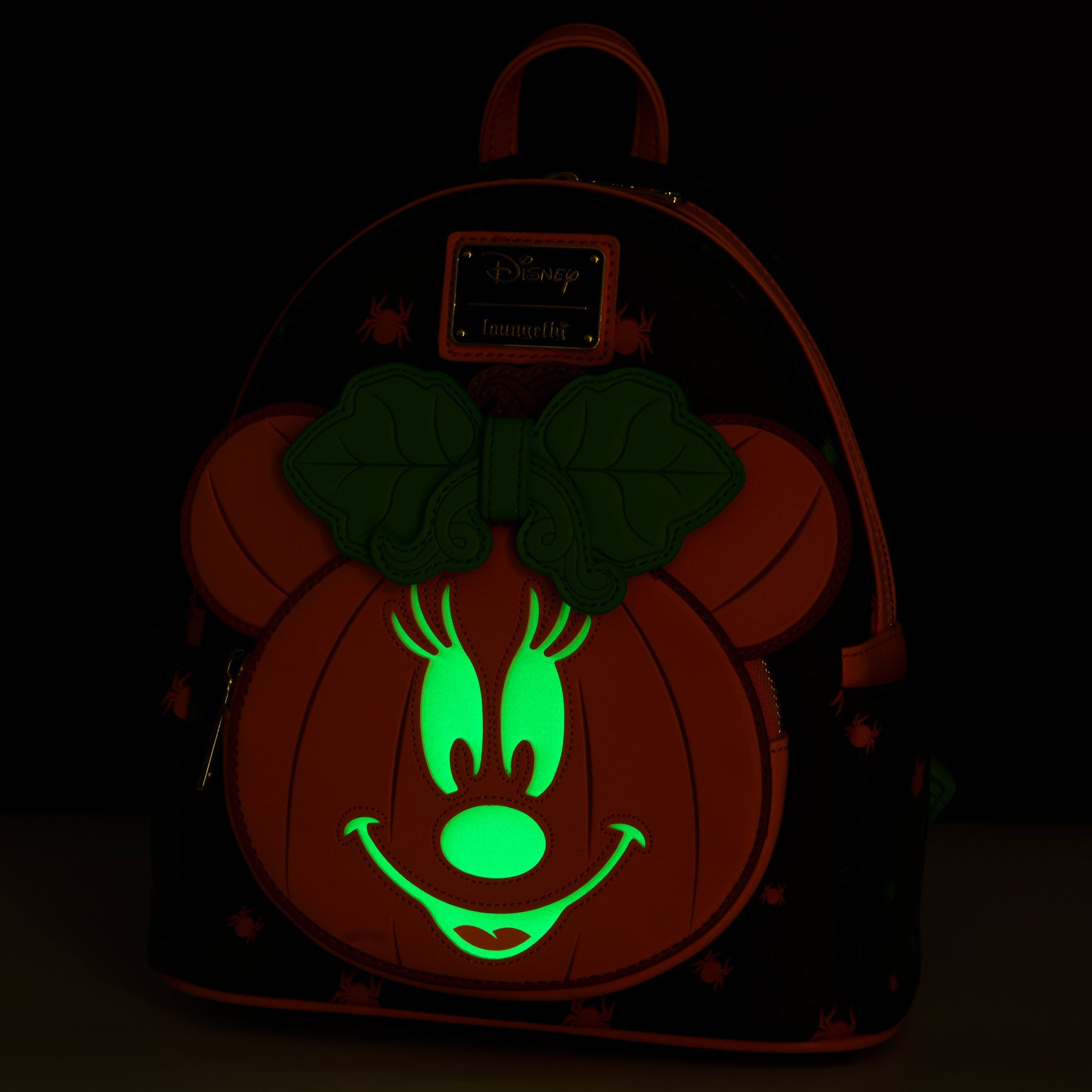 Loungefly x Disney Minnie - O - Lantern Pumpkin Minnie Mouse Mini Backpack - GeekCore