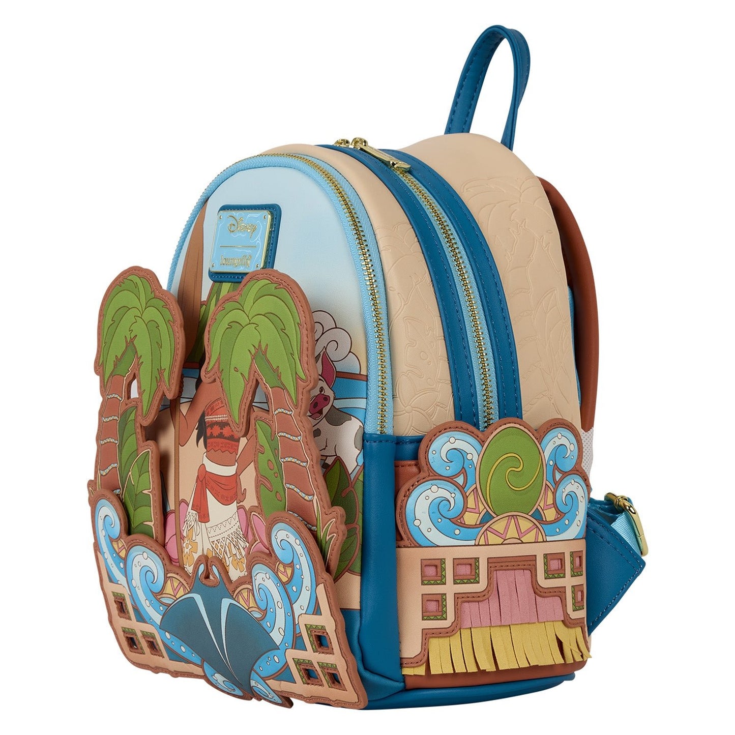 Loungefly x Disney Moana Island Spirit Mini Backpack - GeekCore