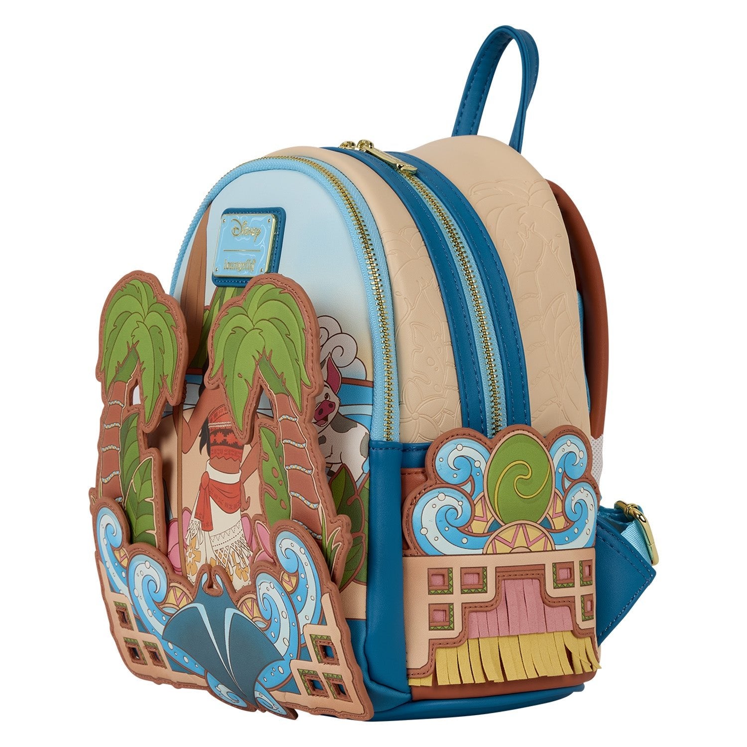 Loungefly x Disney Moana Island Spirit Mini Backpack - GeekCore