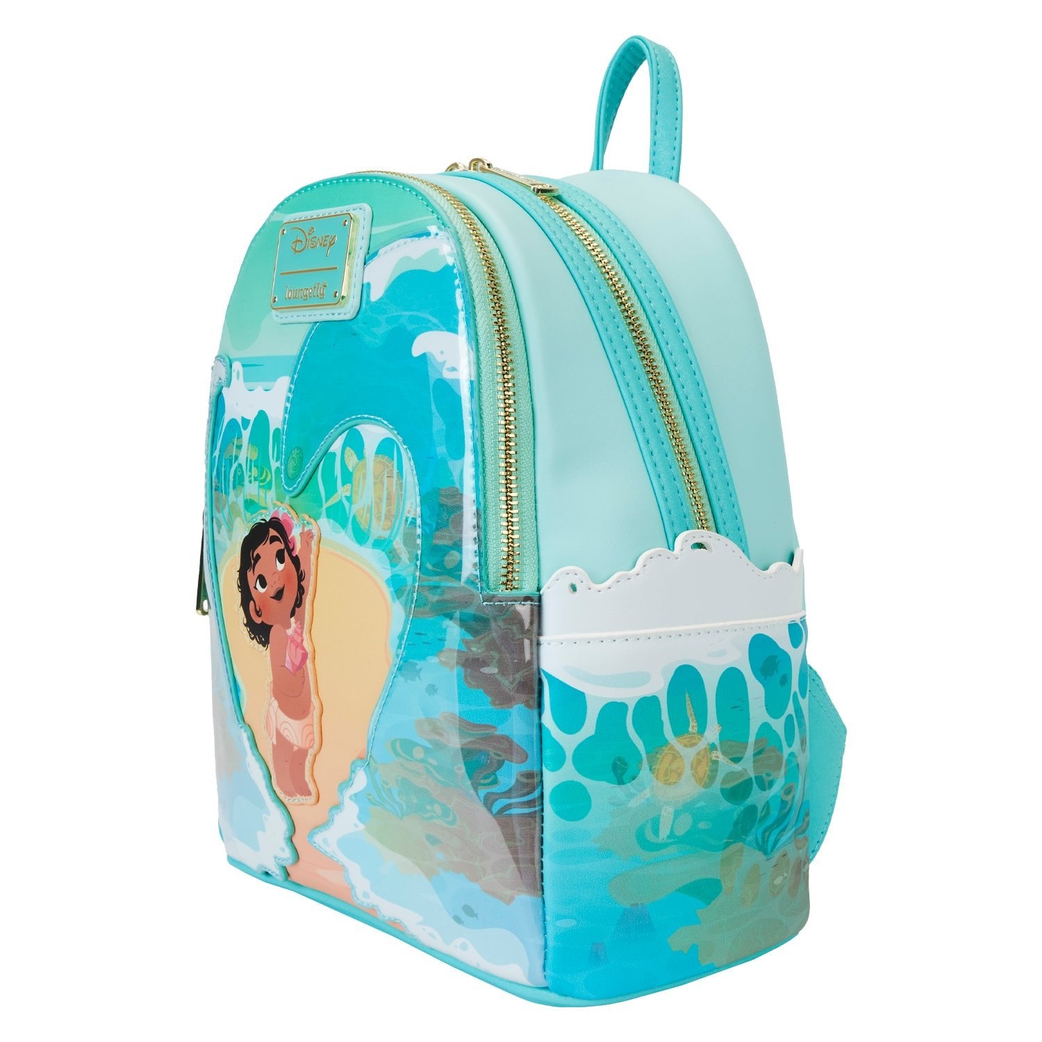 Loungefly x Disney Moana Ocean Waves Mini Backpack - GeekCore