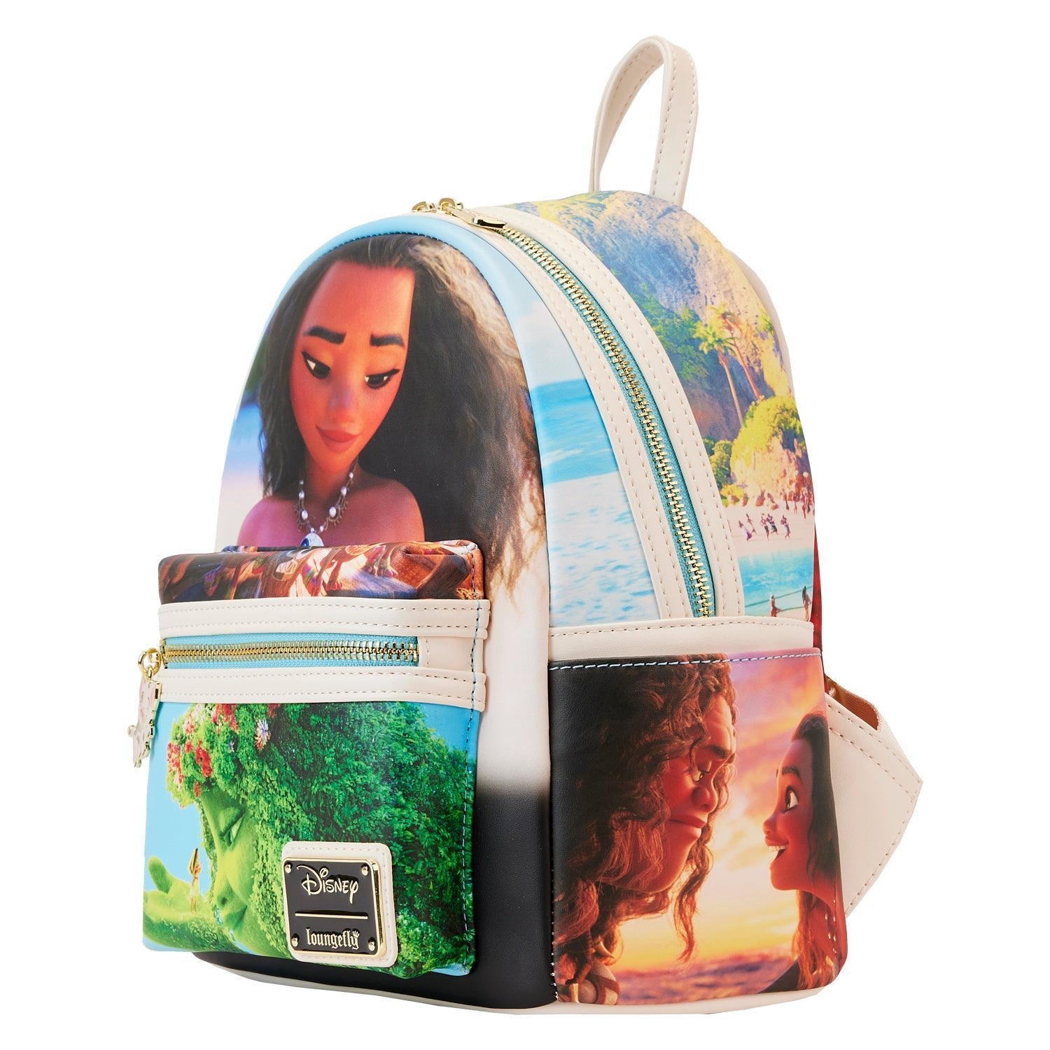 Loungefly x Disney Moana Princess Scenes Mini Backpack - GeekCore