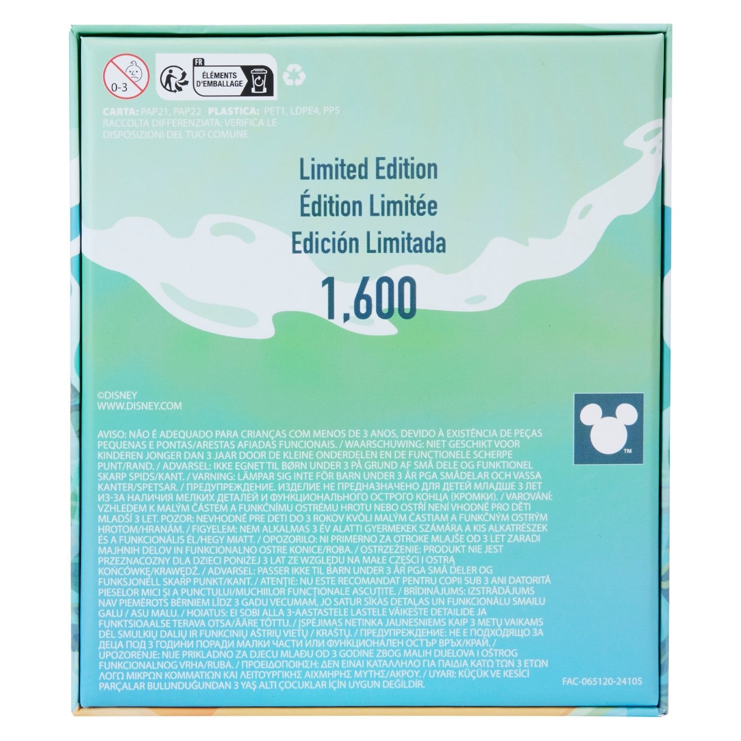 Loungefly x Disney Moana Waves 3" Collector Box Pin - GeekCore