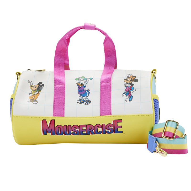 Loungefly x Disney Mousercise Duffle Bag - GeekCore