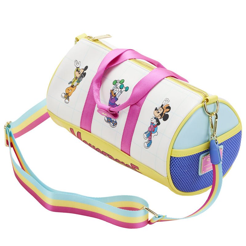 Loungefly x Disney Mousercise Duffle Bag - GeekCore