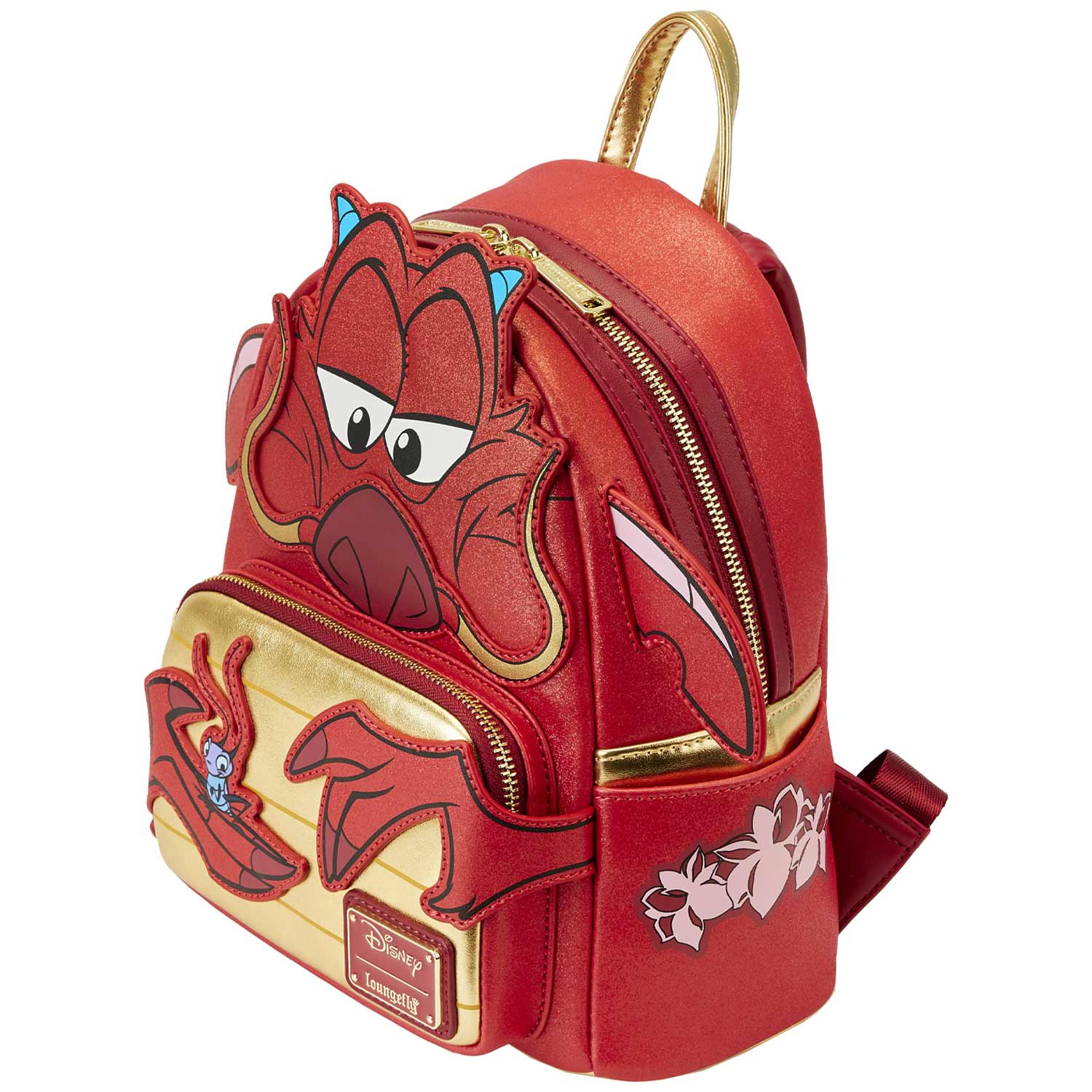 Loungefly x Disney Mulan 25th Anniversary Mushu Cosplay Mini Backpack - GeekCore