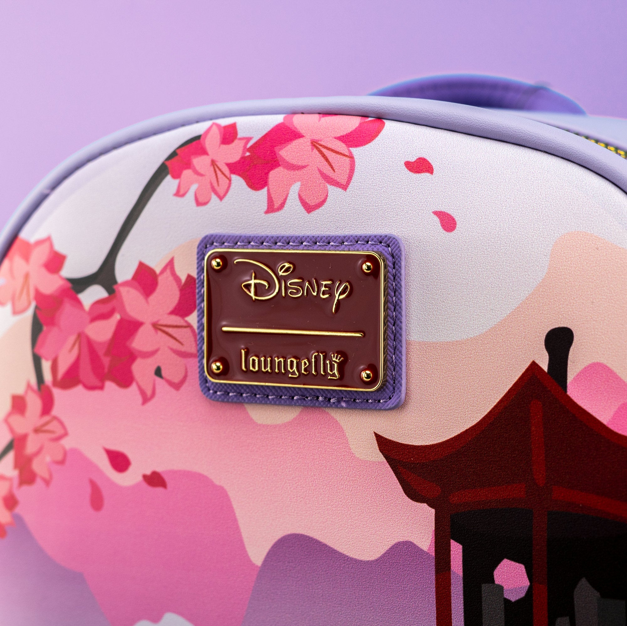 Loungefly x Disney Mulan Floral Mini Backpack - GeekCore