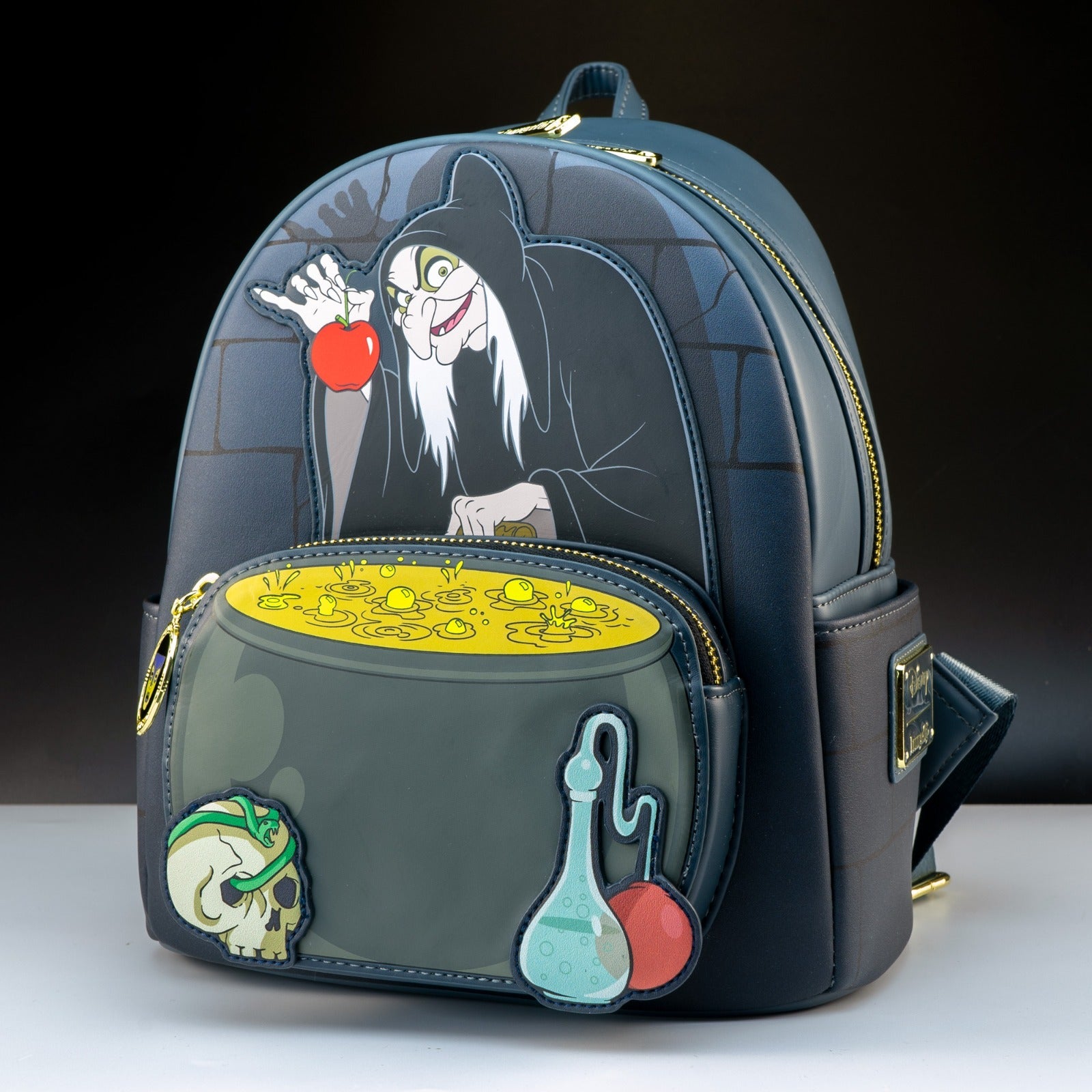 Loungefly x Disney Old Hag (Evil Queen) Cauldron Mini Backpack - GeekCore