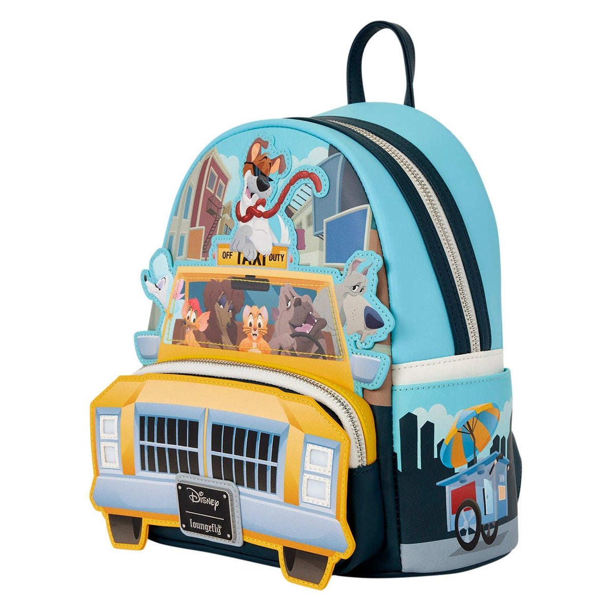 Loungefly x Disney Oliver and Company Taxi Mini Backpack - GeekCore