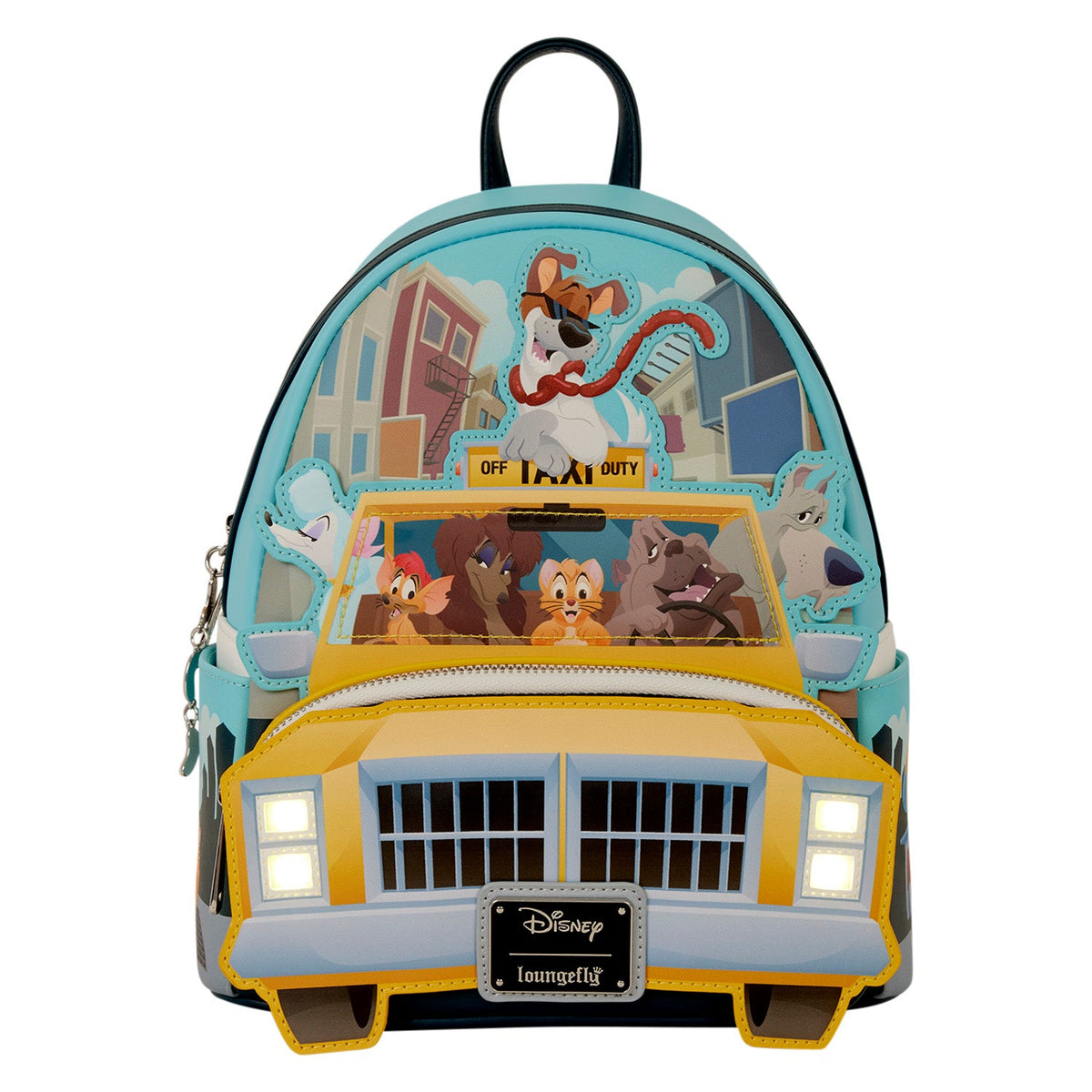 Loungefly x Disney Oliver and Company Taxi Mini Backpack - GeekCore