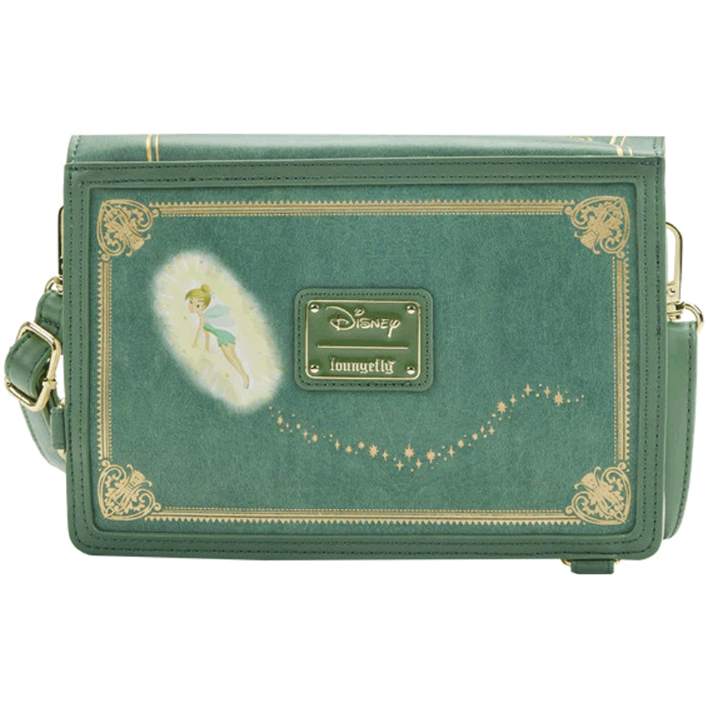 Loungefly x Disney Peter Pan Book Convertible Crossbody Bag - GeekCore