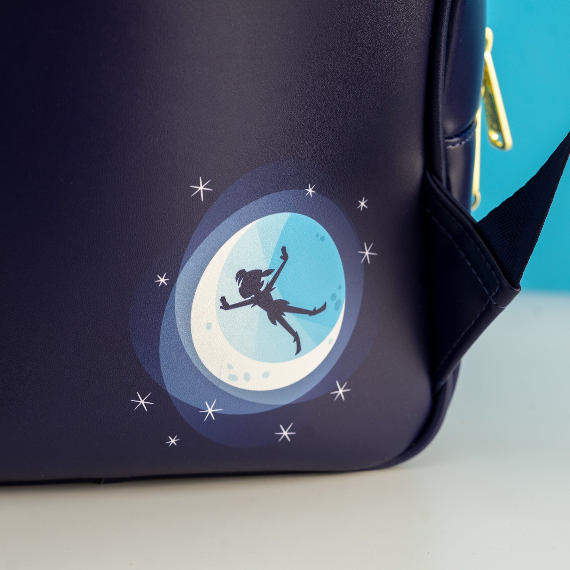 Loungefly x Disney Peter Pan, Captain Hook and Tinkerbell Moon Scene Mini Backpack - GeekCore