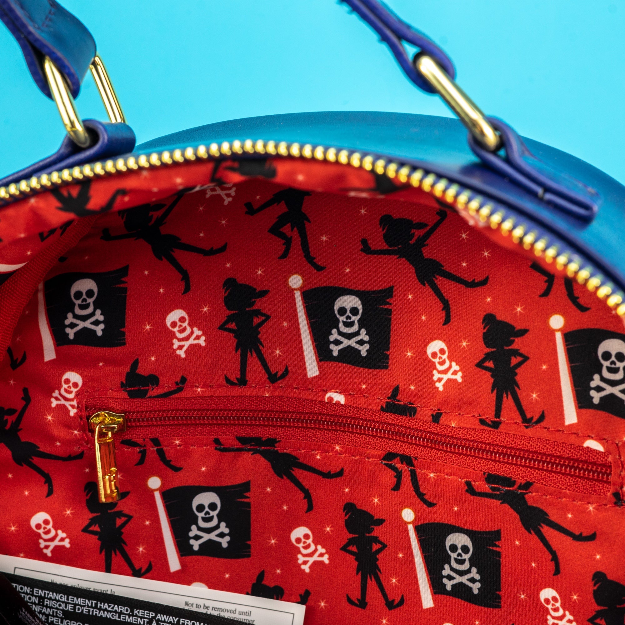 Loungefly x Disney Peter Pan, Captain Hook and Tinkerbell Moon Scene Mini Backpack - GeekCore