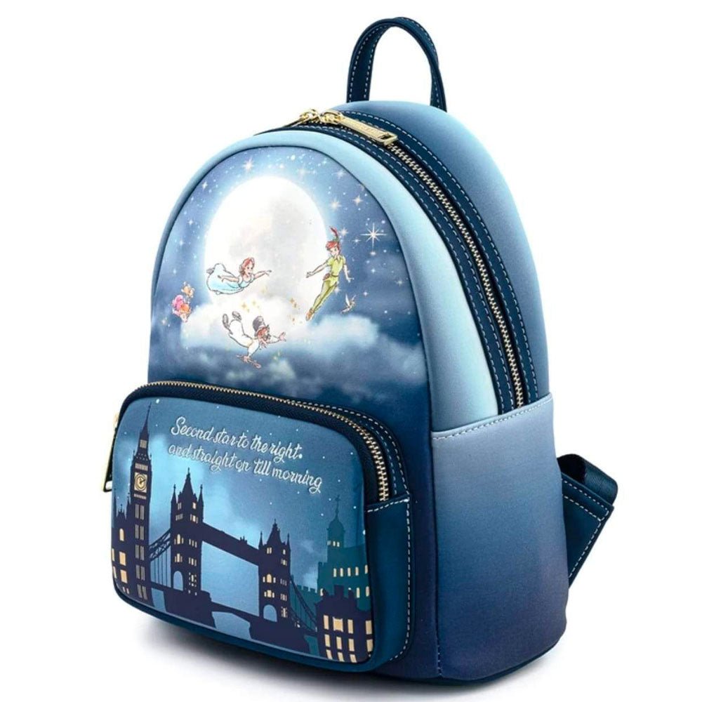 Loungefly x Disney Peter Pan Glow in the Dark Mini Backpack - GeekCore