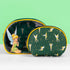 Loungefly x Disney Peter Pan Tinker Bell 2 Piece Cosmetic Bag Set - GeekCore