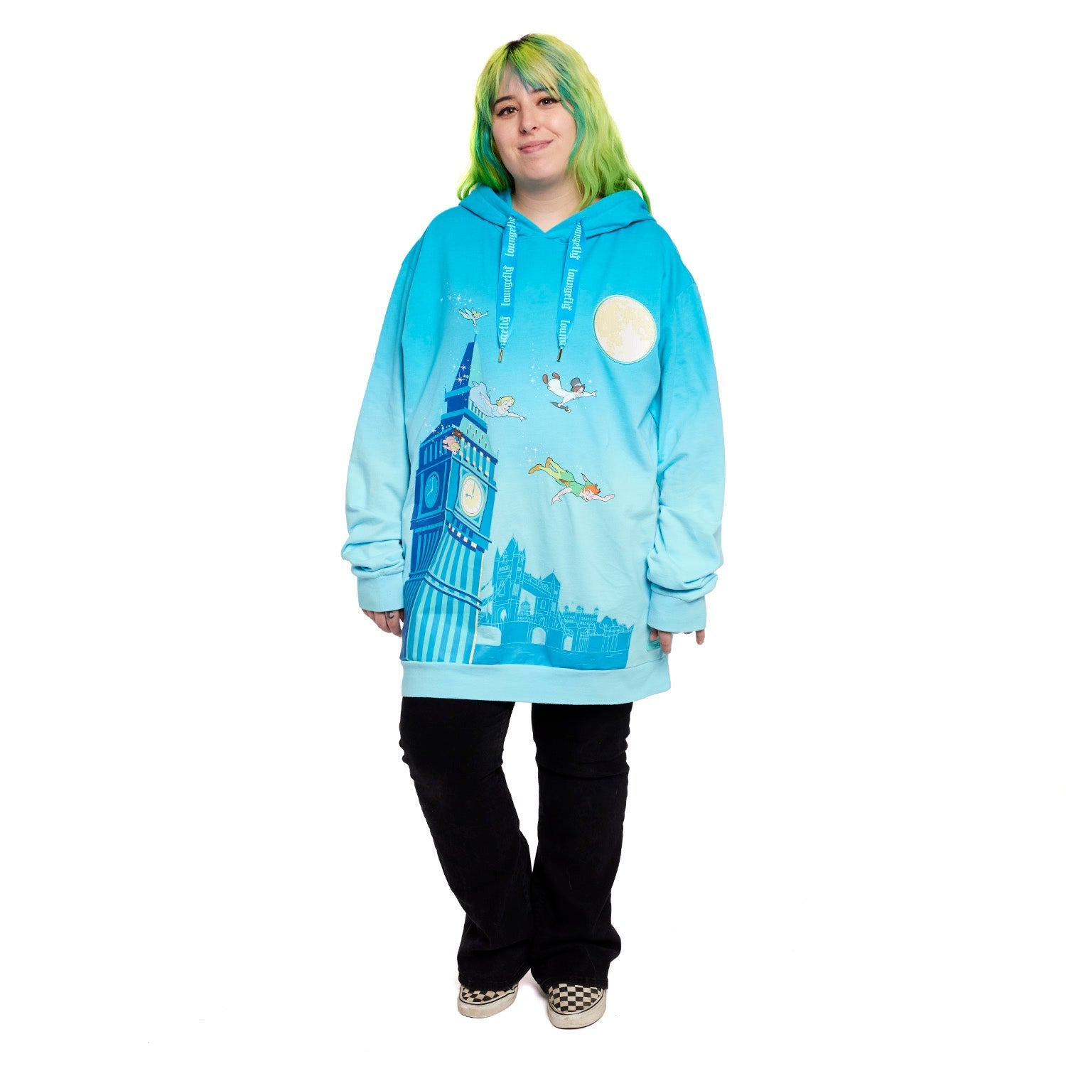 Loungefly x Disney Peter Pan You Can Fly Unisex Hoodie - GeekCore