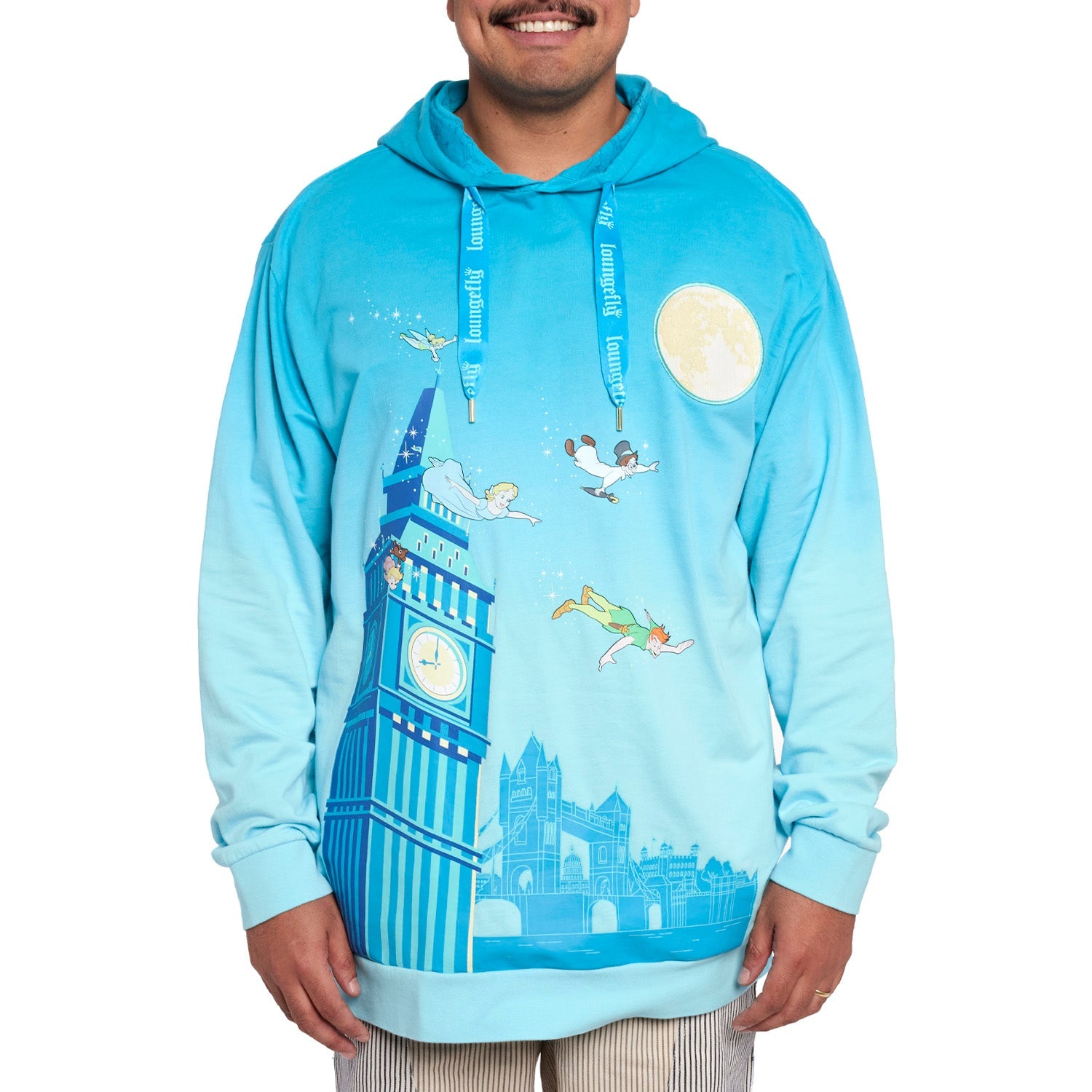 Loungefly x Disney Peter Pan You Can Fly Unisex Hoodie - GeekCore