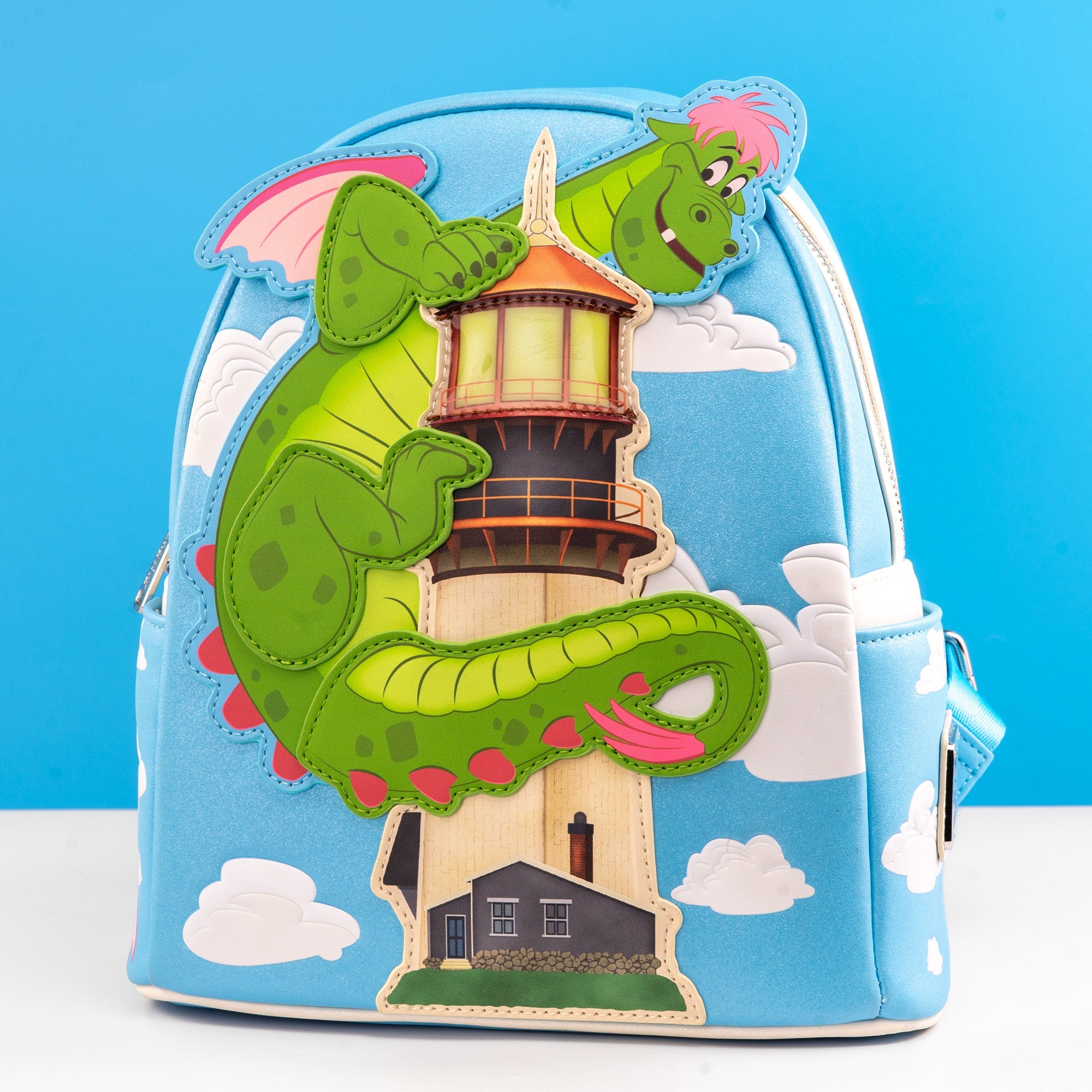 Loungefly x Disney Pete's Dragon Lighthouse Mini Backpack - GeekCore