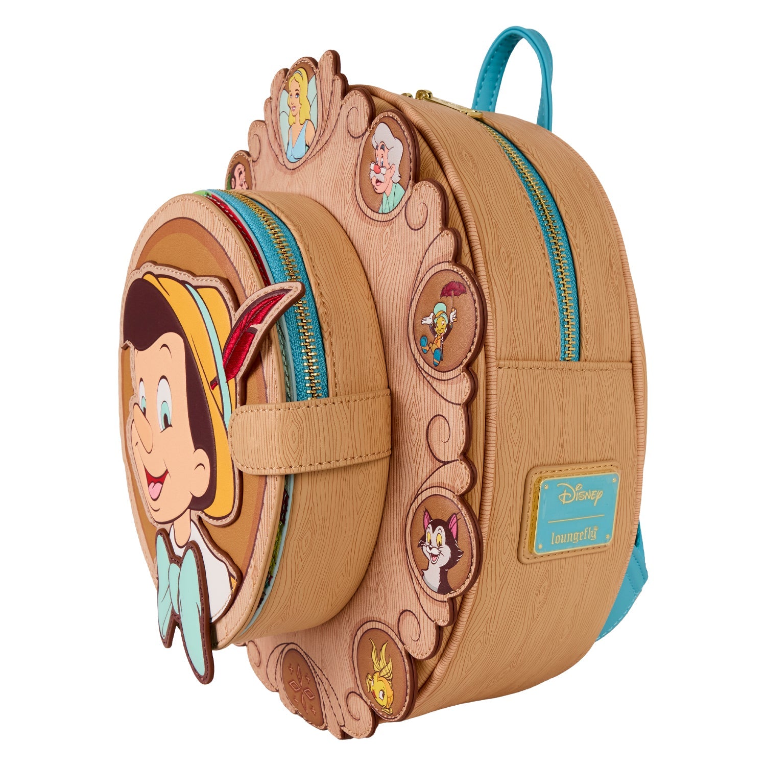 Loungefly x Disney Pinocchio Wishes Do Come True Mini Backpack - GeekCore