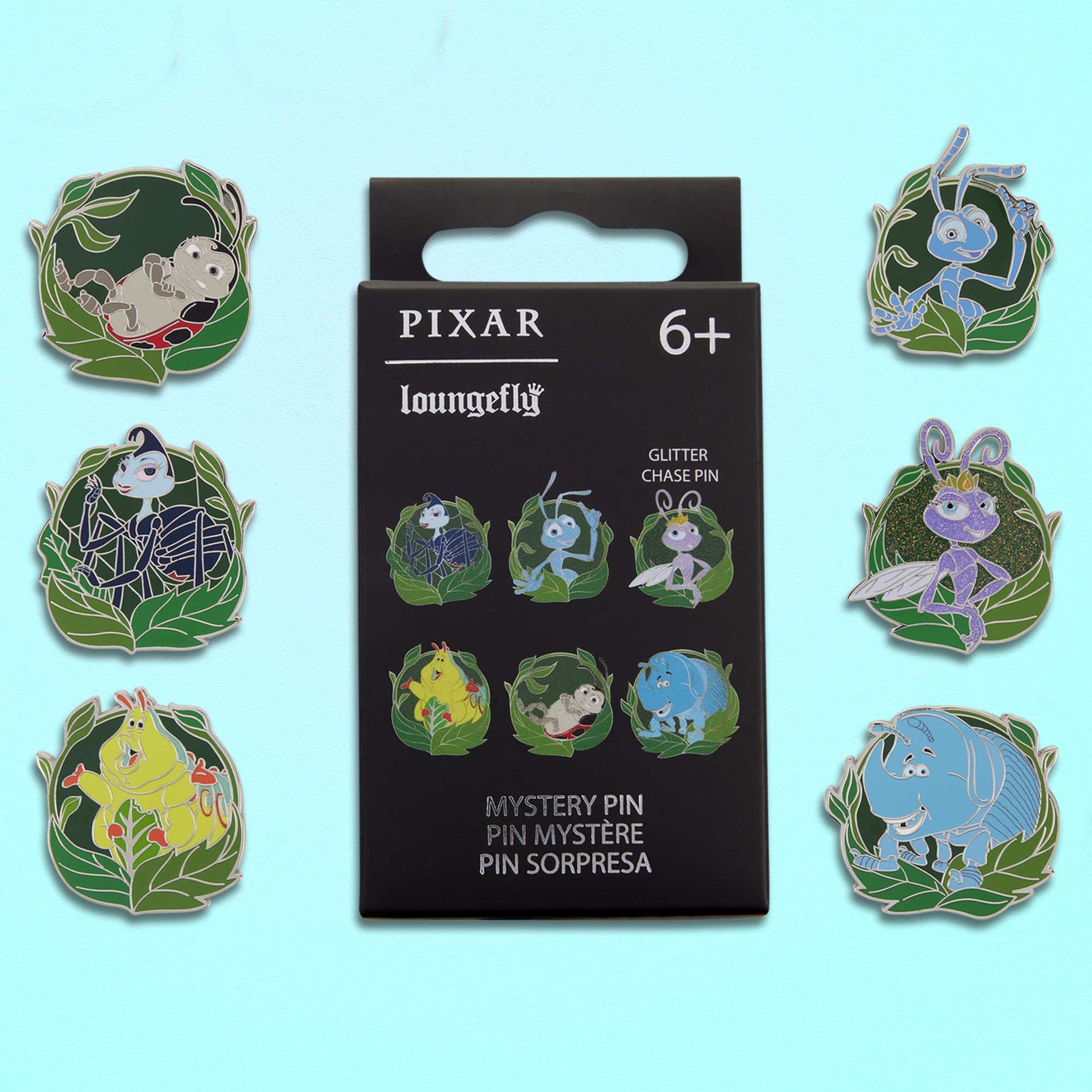 Loungefly x Disney Pixar A Bug' Life Mystery Box Pin - GeekCore