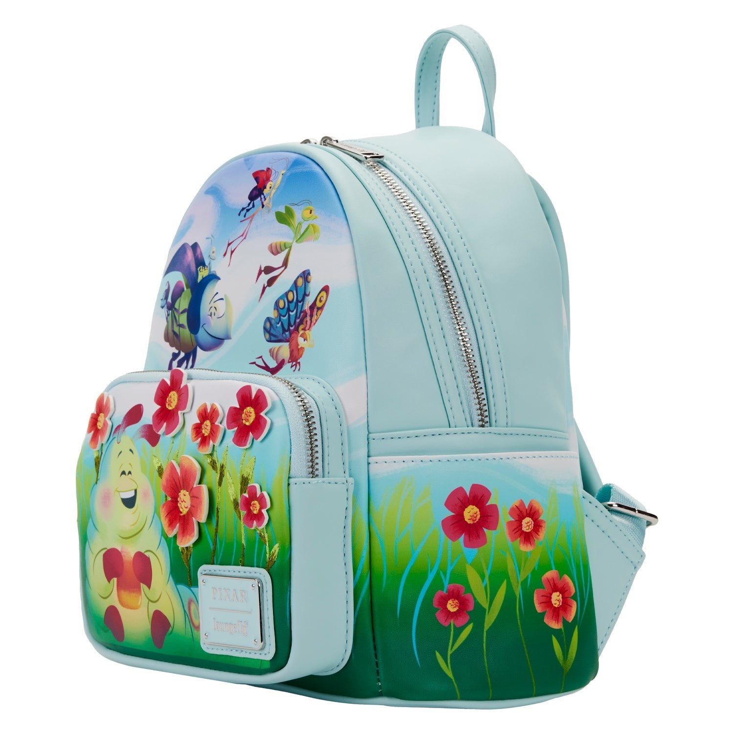 Loungefly x Disney Pixar A Bugs Life Earth Day Mini Backpack - GeekCore