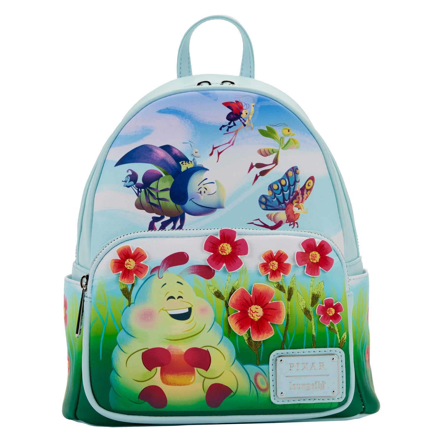 Loungefly x Disney Pixar A Bugs Life Earth Day Mini Backpack - GeekCore