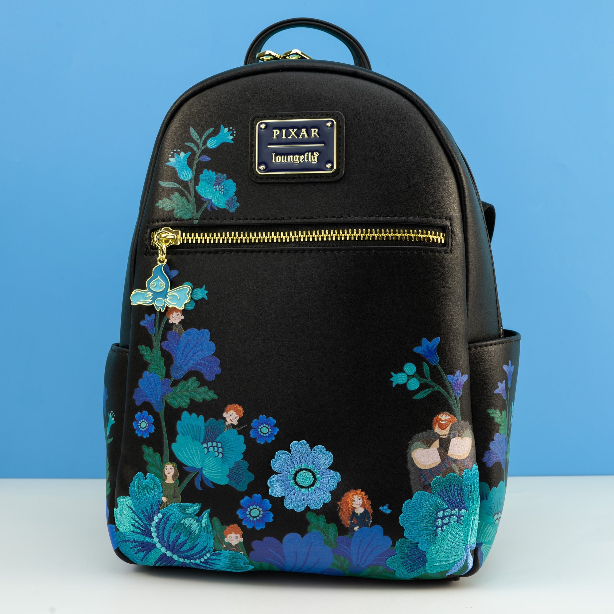 Loungefly x Disney Pixar Brave Floral Mini Backpack - GeekCore