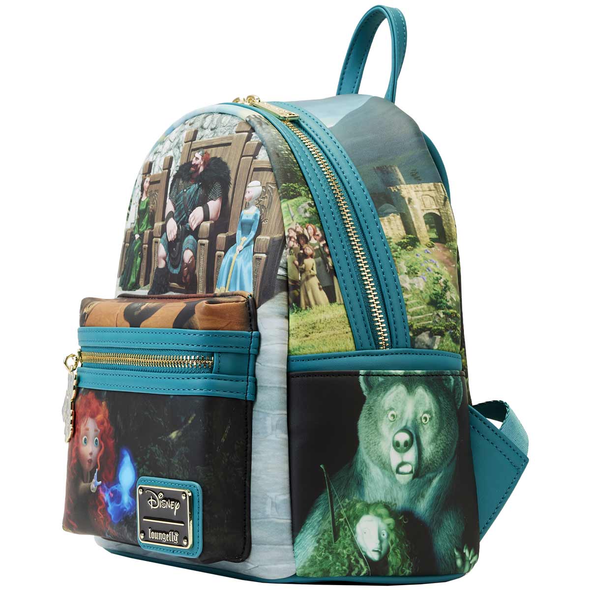 Loungefly x Disney Pixar Brave Merida Scenes Mini Backpack - GeekCore