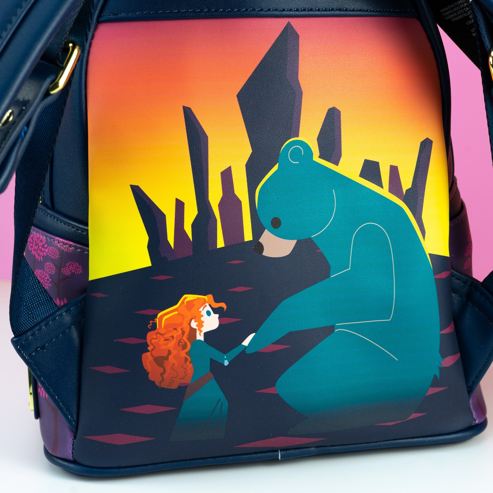 Loungefly x Disney Pixar Brave Princess Castle Mini Backpack - GeekCore