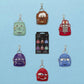 Loungefly x Disney Pixar Cars 20th Anniversary Mystery Mini Backpack Keychain Charm - GeekCore