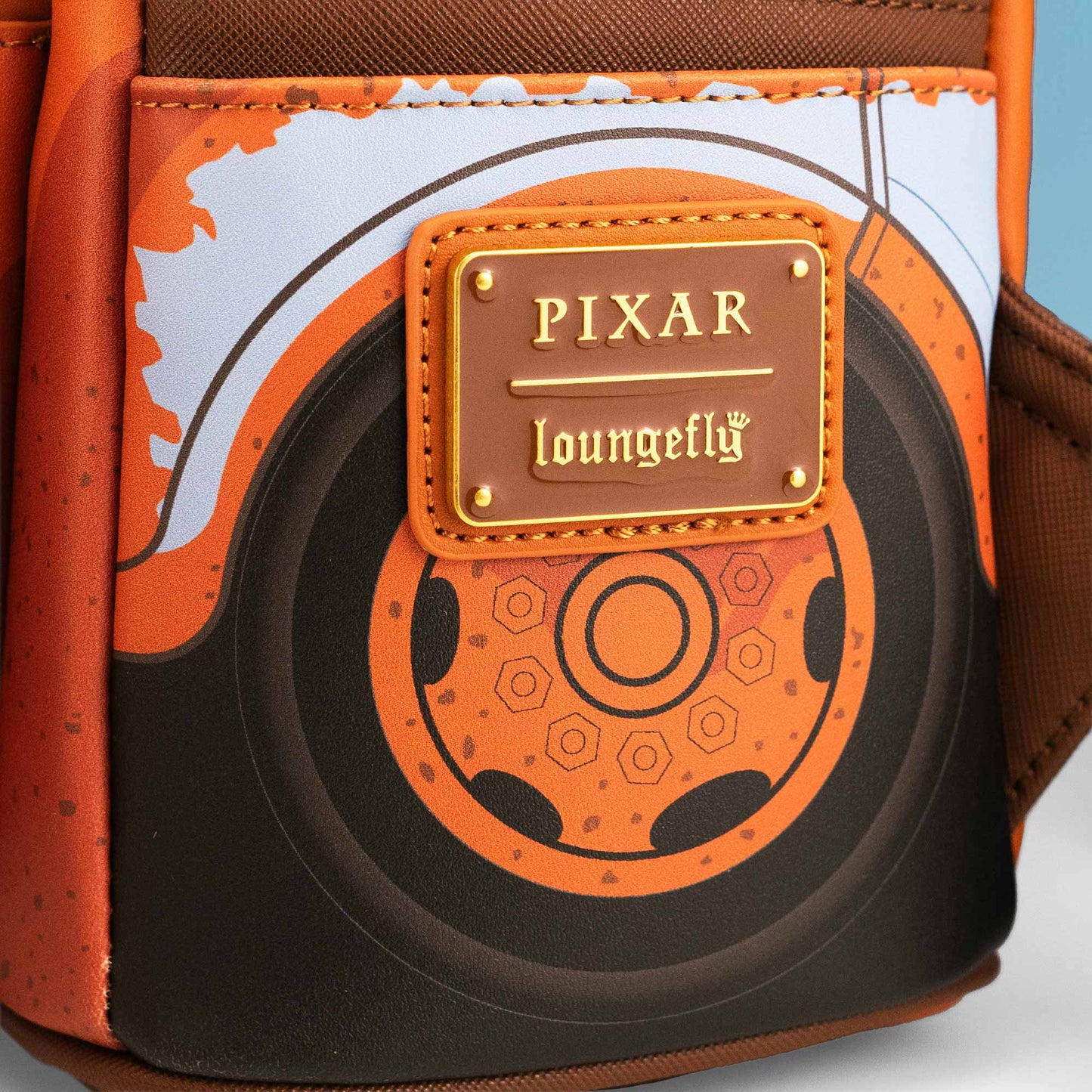 Loungefly x Disney Pixar Cars Light Up Mater Cosplay Mini Backpack - GeekCore