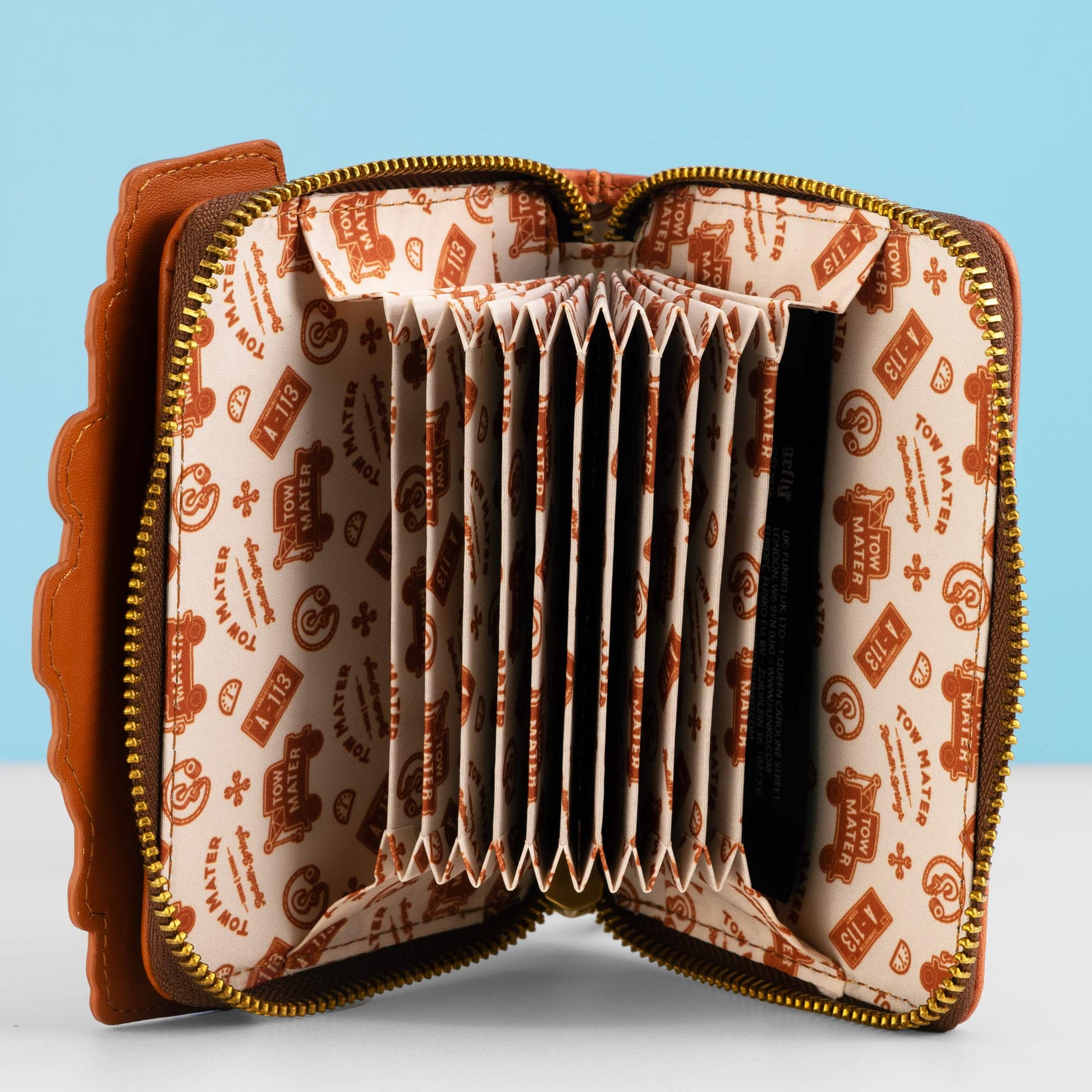 Loungefly x Disney Pixar Cars Mater Cosplay Wallet - GeekCore