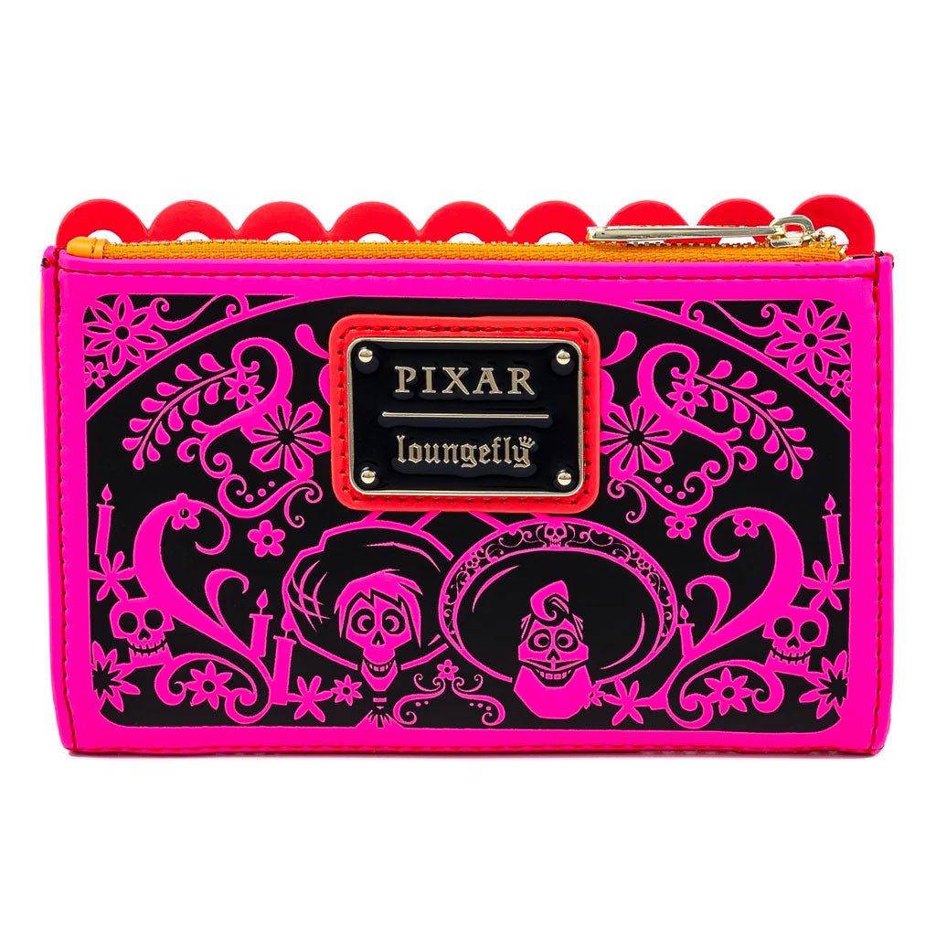 Loungefly x Disney Pixar Coco Die Cut Party Flags Purse - GeekCore