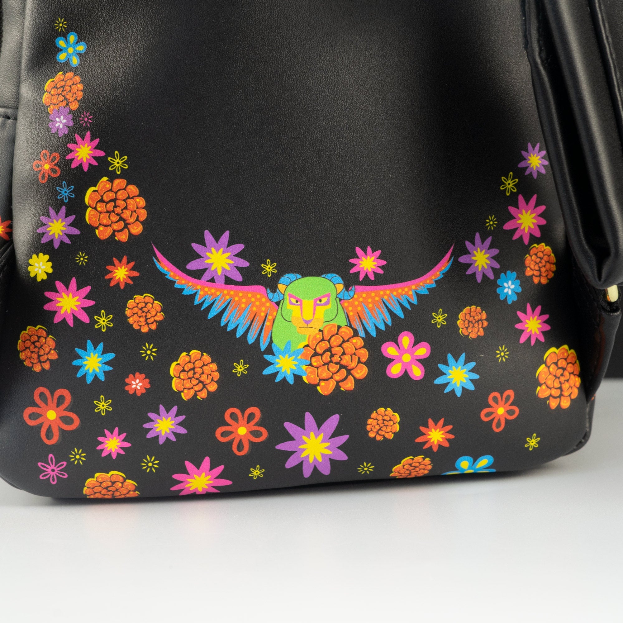 Loungefly x Disney Pixar Coco Remember Me Floral Mini Backpack - GeekCore