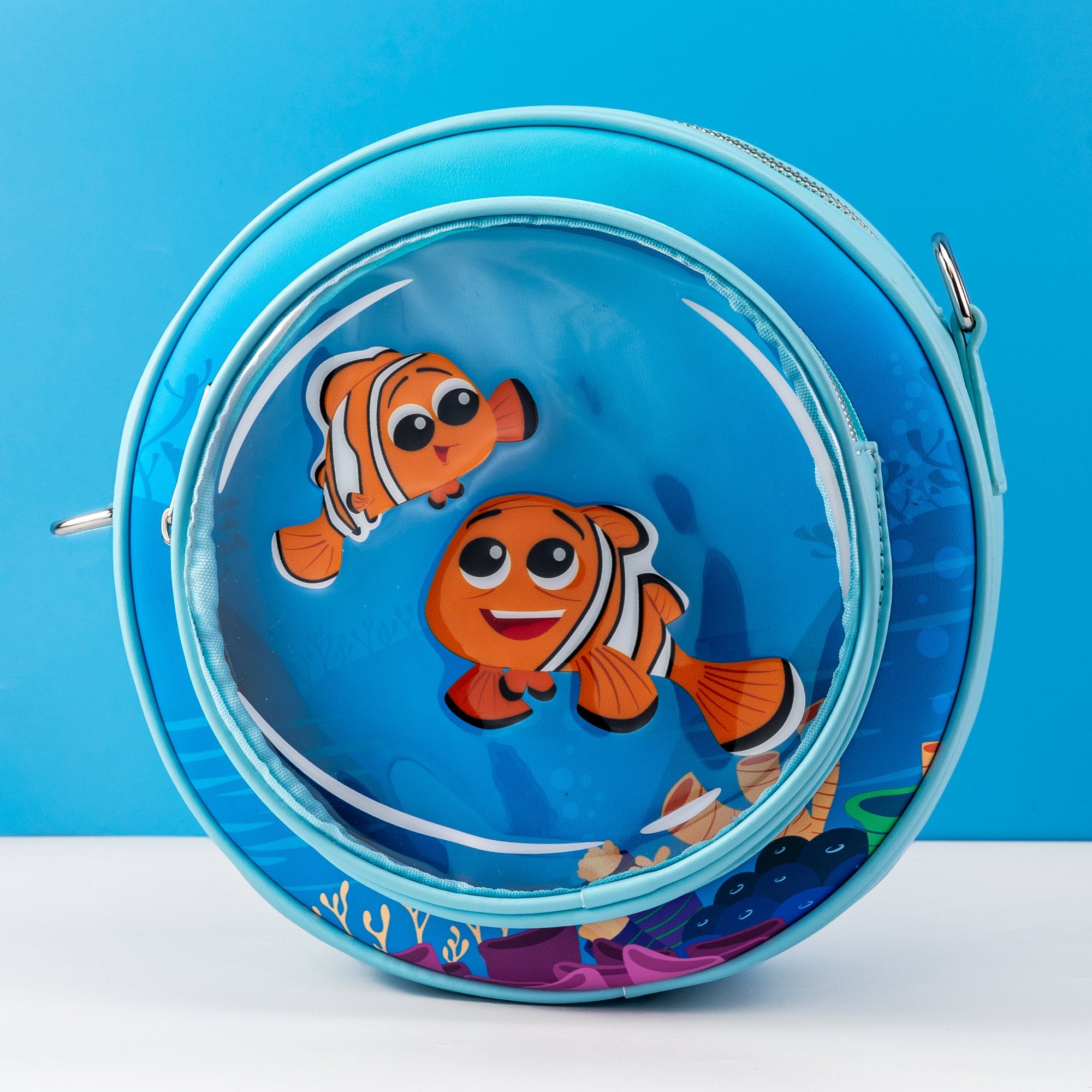 Loungefly x Disney Pixar Finding Nemo 20th Anniversary Bubble Pocket Crossbody Bag - GeekCore