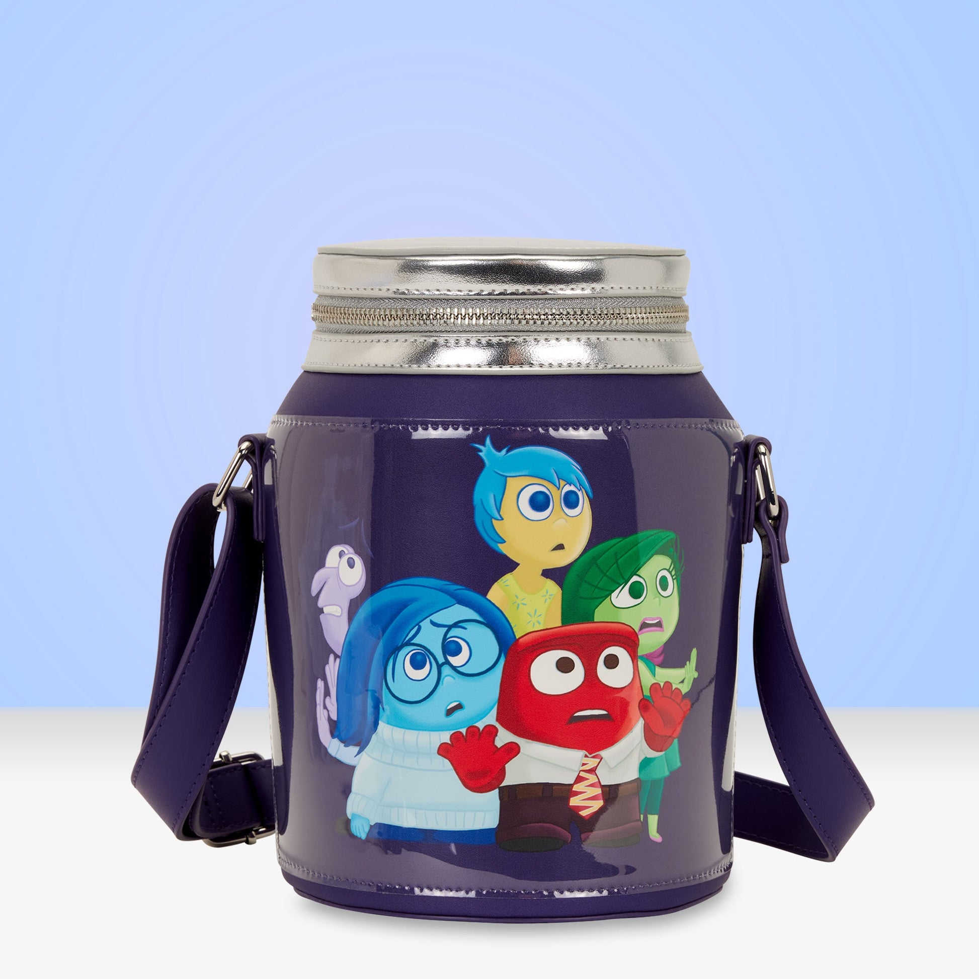 Loungefly x Disney Pixar Inside Out 2 Figural Jar Crossbody Bag - GeekCore
