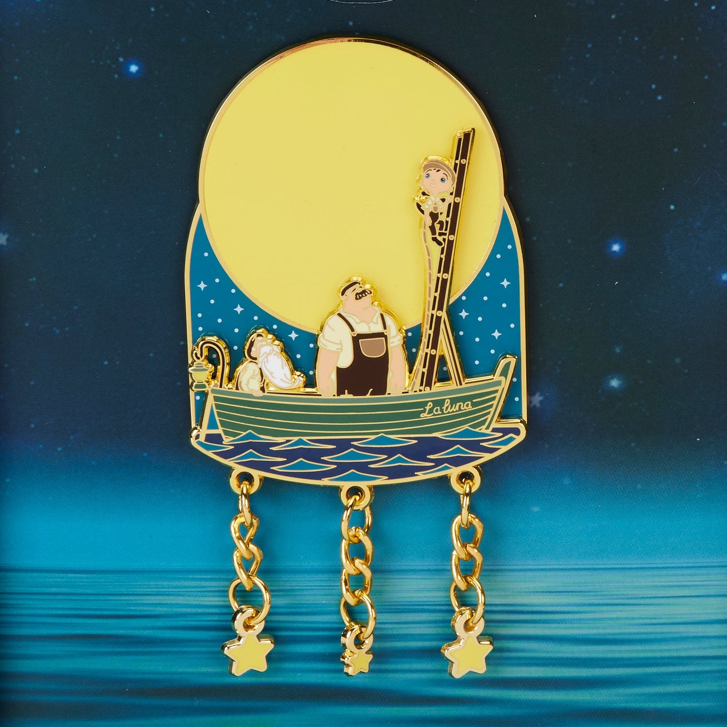 Loungefly x Disney Pixar La Luna Glow 3 Inch Pin - GeekCore