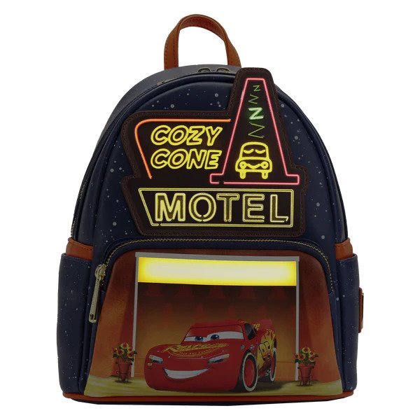 Loungefly x Disney Pixar Moments Cars Cozy Cone Mini Backpack - GeekCore